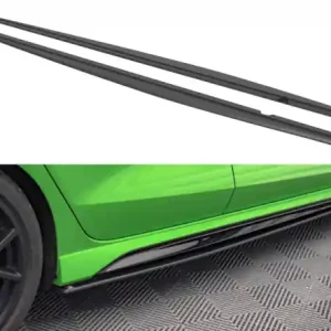 Super Cena Maxton Design Prahové lišty Street Pro AUDI RS3 8Y Sedan - černé AURS38YSCNC-SD1B