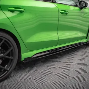 Super Cena Maxton Design Prahové lišty s křidélky Street Pro AUDI RS3 8Y Sedan - červeno-černé AURS38YSCNC-SD1BRB+SF1G