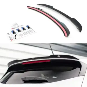 Omezená Nabídka Maxton Design Nástavec střešního spoileru Renault Clio Mk5 - karbon RE-CL-5-CAP1C