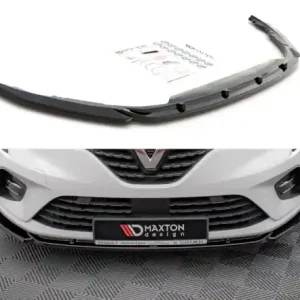 Akční Nabídka Maxton Design Spoiler předního nárazníku Renault Clio Mk5 V.1 - texturovaný plast RE-CL-5-FD1T