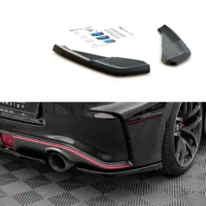 Dokud Zásoby Vydrží Maxton Design Boční lišty zadního nárazníku Nissan 370Z Nismo Facelift - černý lesklý lak NI-370Z-NISMO-RSD1G