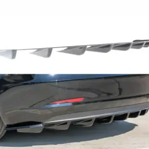 Akce Maxton Design Spoiler zadního nárazníku Tesla Model 3 V.1 - černý lesklý lak TE-MODEL3-1-RS1G