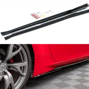 Doprava Zdarma Maxton Design Prahové lišty Nissan 370Z Facelift - karbon NI-370F-SD1C