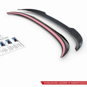 Omezená Nabídka Maxton Design Nástavec střešního spoileru Volvo V70 Mk3 V.2 - černý lesklý lak VO-V70-3-CAP2G