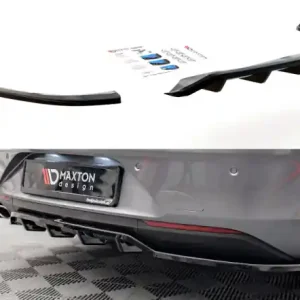 Ověřený Maxton Design Lišta zadního nárazníku Opel Insignia Mk2 - texturovaný plast OP-IS-B-RSD1T+RD1T