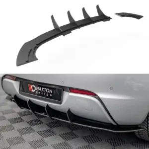 Přímo Od Výrobce Maxton Design Zadní difuzor Street Pro Opel Astra J GTC OPC-Line - černý OPASJGTCOPCLINECNC-RS1B