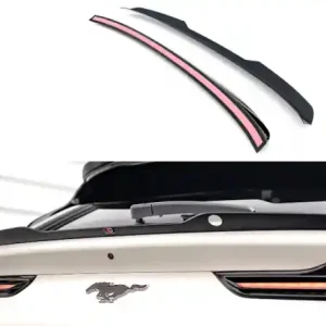 Horká Nabídka Maxton Design Spodní nástavec střešního spoileru FORD Mustang Mach-E - texturovaný plast FO-MU-MACHE-1-CAP2T