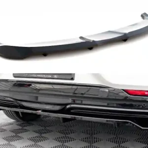 Expresní Doručení Maxton Design Spoiler zadního nárazníku FORD Mustang Mach-E - černý lesklý lak FO-MU-MACHE-1-RD1G+RD2G