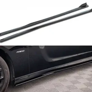 Speciální Cena Maxton Design Prahové lišty DODGE Charger SRT Facelift - texturovaný plast DO-CH-2-SRT-SD1T