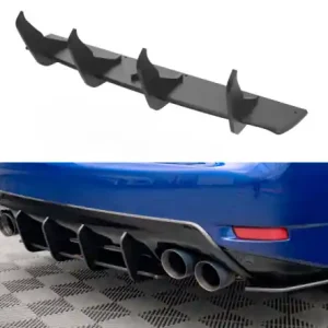 Top Prodej Maxton Design Zadní difuzor Street Pro LEXUS GS F Mk4 Facelift - červeno-černý LEGSF4FCNC-RS1B+BRBI