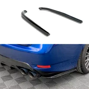 Cenově Výhodný Maxton Design Boční lišty zadního nárazníku LEXUS GS F Mk4 Facelift - texturovaný plast LE-GSF-4F-RSD1T