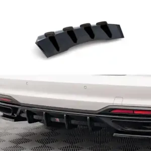 Hit Sezóny Maxton Design Spoiler zadního nárazníku AUDI A4 B9 Facelift - karbon AU-A4-B9F-RS1C