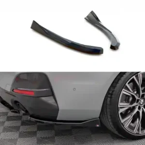 Novinka Maxton Design Boční lišty zadního nárazníku BMW 4 Gran Coupe G26 M-Pack V.2 - černý lesklý lak BM-4-G26-MPACK-GC-RSD2G