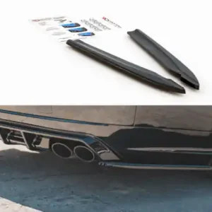 Koupit Online Maxton Design Boční lišty zadního nárazníku AUDI S8 D4 Facelift V.2 - texturovaný plast AU-S8-D4-RSD2T