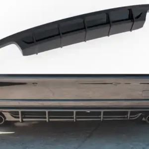 Sleva Maxton Design Spoiler zadního nárazníku AUDI S8 D4 Facelift - černý lesklý lak AU-S8-D4-RS1G