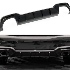 Tovární Cena Maxton Design Spoiler zadního nárazníku BMW M340i G20 - černý lesklý lak BM-3-21-MPACK-RS1GOO_OO