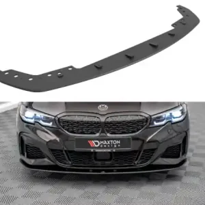 Poslední Šance Maxton Design Spoiler předního nárazníku Street Pro BMW 3 G20 M-Pack - černý BM320MPACKCNC-FD1B