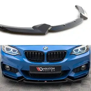 Nová Kolekce Maxton Design Spoiler předního nárazníku BMW 2 F22 M-Pack V.2 - karbon BM-2-22-MPACK-FD2C