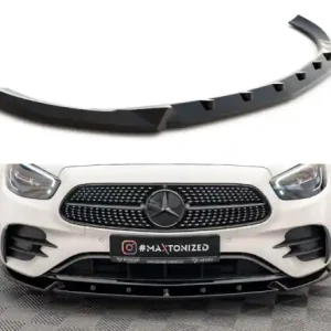 Top Prodej Maxton Design Spoiler předního nárazníku Mercedes E W213 AMG-Line Facelift V.2 - karbon ME-E-213F-AMGLINE-FD2C