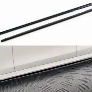 Tovární Cena Maxton Design Prahové lišty Mercedes E W213 AMG-Line Facelift - karbon ME-E-213F-AMGLINE-SD1C