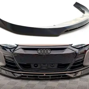 Výhodná Nabídka Maxton Design Spoiler předního nárazníku AUDI e-tron GT / e-tron RS GT V.3 - texturovaný plast AU-ETRON-1-RS-FD3T+FD3RT