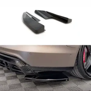 Maxton Design Boční lišty zadního nárazníku AUDI e-tron GT / e-tron RS GT V.1 - karbon AU-ETRON-1-RS-RSD1C Vysoce Kvalitní