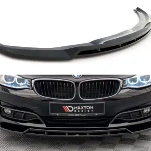 Vysoce Kvalitní Maxton Design Spoiler předního nárazníku BMW 3 GT F34 - texturovaný plast BM-3-34-GT-FD1T+FD1RT