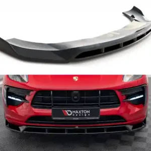 Přímo Od Výrobce Maxton Design Spoiler předního nárazníku PORSCHE Macan Mk1 Facelift V.2 - karbon PO-MA-1F2-FD2C+FD2RC