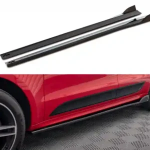 Dokud Zásoby Vydrží Maxton Design Prahové lišty PORSCHE Macan Mk1 Facelift - karbon PO-MA-1F2-SD1C