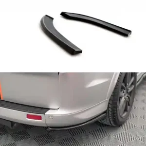 Finální Výprodej Maxton Design Boční lišty zadního nárazníku FORD Transit Custom ST-Line Facelift - texturovaný plast FO-TRC-1F-STLINE-RSD1T