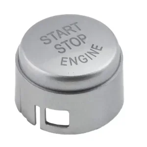 Oblíbený NTY 61319153832 Krytka TLAČÍTKA START,STOP BMW 5 F10,F11,6 F12,6 COUPE STŘÍBRNÉ