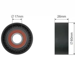 Akce NTY NAPÍNACÍ KLADKA VÍCEDRÁŽKOVÉHO ŘEMEN BMW 3 (E90), 3 (E91), 3 (E92), 3 (E93), 5 (F10), 5 (F11), 5 GRAN TURISMO (F07), 6 (F12), 6 (F13), 6 GRAN COUPE (F06), 7 (F01 2.0D/3.0D 09.06-07.19