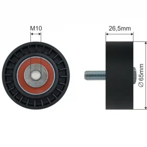 Akce NTY NAPÍNACÍ KLADKA VÍCEDRÁŽKOVÉHO ŘEMEN CITROEN XSARA, PEUGEOT 206 1.4-1.6 -02