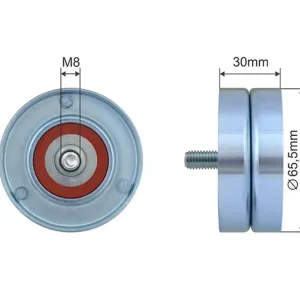 Značkový NTY NAPÍNACÍ KLADKA VÍCEDRÁŽKOVÉHO ŘEMEN MERCEDES E-KLASSE CDI 02.03-