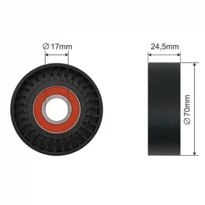 Akce NTY NAPÍNACÍ KLADKA VÍCEDRÁŽKOVÉHO ŘEMEN PEUGEOT 307, 407,CITROENC5 1.8-2.2I