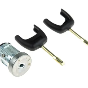 Značkový NTY VLOŽKA ZÁMKU SPÍNACÍ SKŘÍŇKY FORD FIESTA 2001-,FOCUS 1998-,FUSION 2002-,MONDEO III 2000-2007,TRANSIT 2000-/DWA KLUCZYKI W KOMPLECIE-WERSJA Z OKRĄGŁĄ BLOKADĄ WKŁADKI./