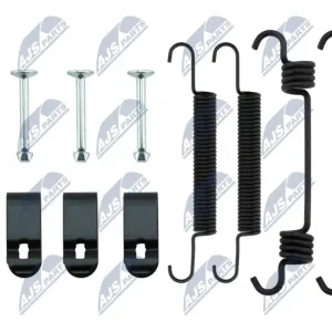 Autentický NTY ZESTAW INSTALACYJNY SZCZĘK HAMULCOWYCH HYUNDAI SONATA V/VI/VII 04-, GRANDEUR 03-, KIA MAGENTIS II 05-, OPTIMA 10-