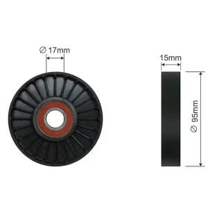 NTY NAPÍNACÍ KLADKA VÍCEDRÁŽKOVÉHO ŘEMEN CHRYSLER VOYAGER, DODGE CARAVAN 3.087-95 Nejlepší Cena