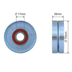 NTY NAPÍNACÍ KLADKA VÍCEDRÁŽKOVÉHO ŘEMEN CHRYSLER VOYAGER, JEEP CHEROKEE 2.5-2.801-09 Objednat Nyní