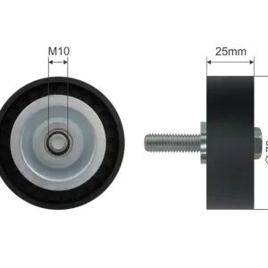 Rychlé Dodání NTY NAPÍNACÍ KLADKA VÍCEDRÁŽKOVÉHO ŘEMEN CHERY DR 5 1.6, 2.0 07-