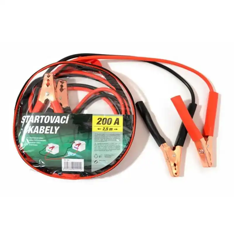 Tovární Cena Startovací kabely 200A2,5m zipper bag