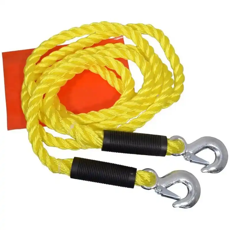 Lano tažné 5000 kg s karabinami Tovární Cena