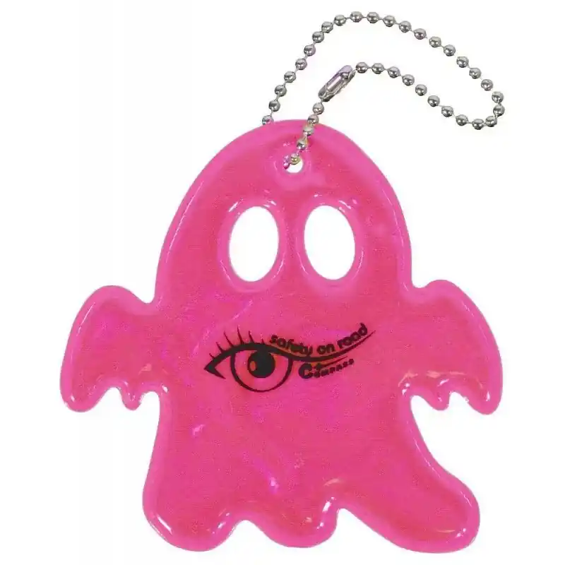 Časově Omezené Přívěsek reflexní GHOST - růžový