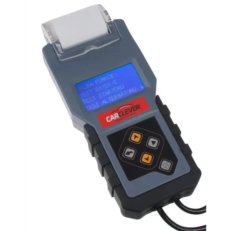 Bezpečná Platba Tester akumulátorů s tiskárnou 3v1