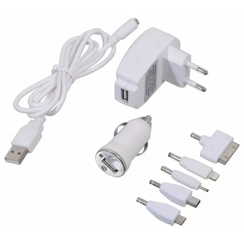 Časově Omezené Nabíječka telefonu 220/12V (iPhone 4/5/6, micro USB, Nokia)