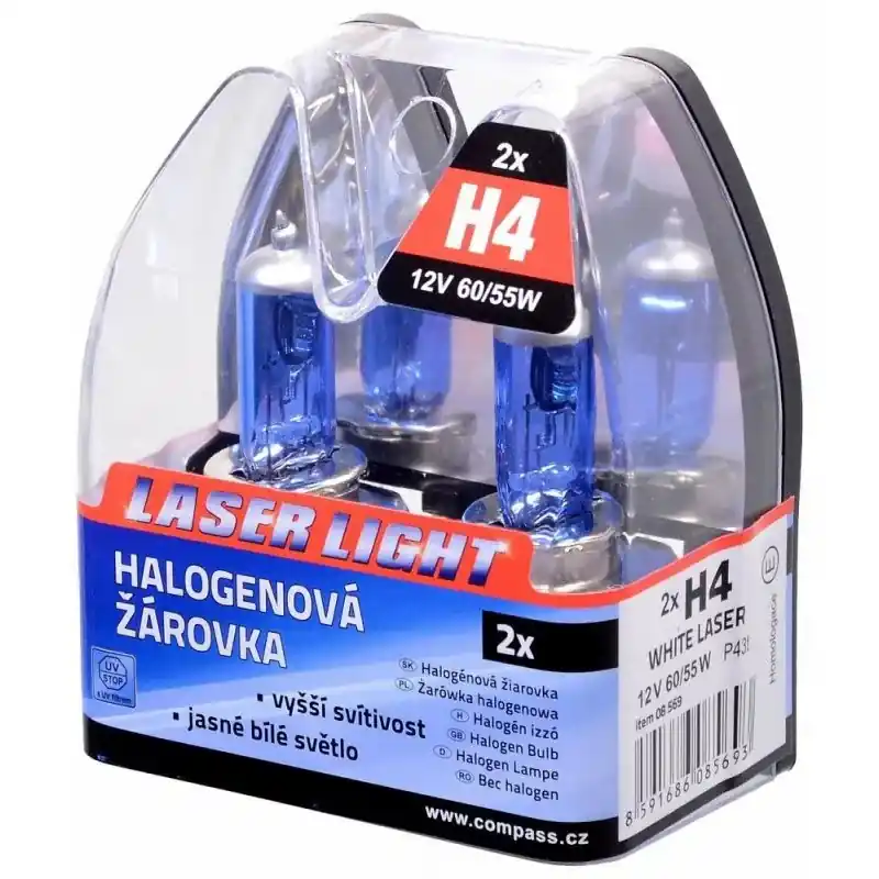 Žárovka 12VH460/55W P43t WHITE LASER2ks Nová Kolekce