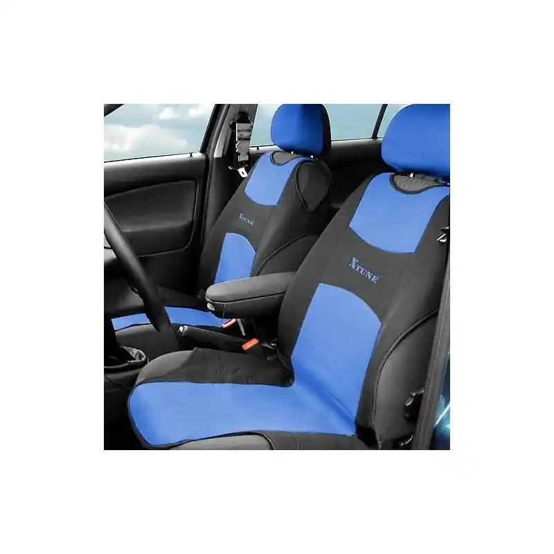 Top Prodej Potah sedadla TRIKO přední 2ks modrý