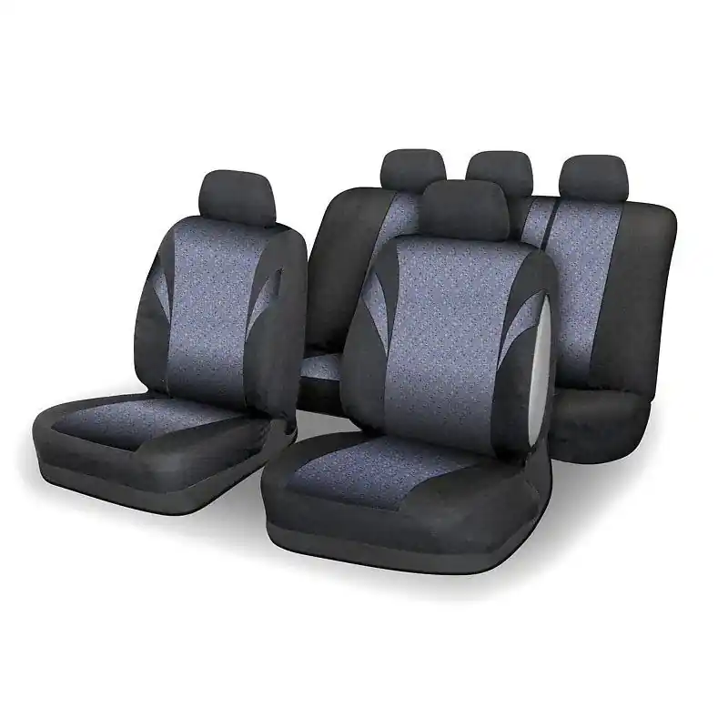 Časově Omezené Potahy sedadel sada 9ks POLY barevné AIRBAG