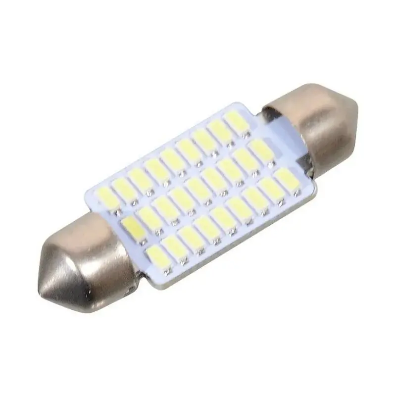 Žárovka 27 SMD LED 12V suf. SV8.5 38mm bílá Kup Teď