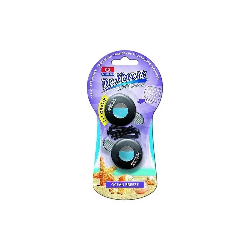 Vrácení Zdarma Osvěžovač vzduchu FRESH POINT 1+1 Ocean Breeze